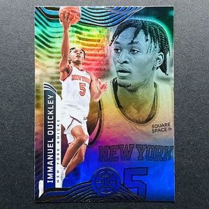 Immanuel Quickley - 2021-22 Panini Illusions #12